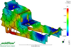 Moldflow Analysis of complex part geometries